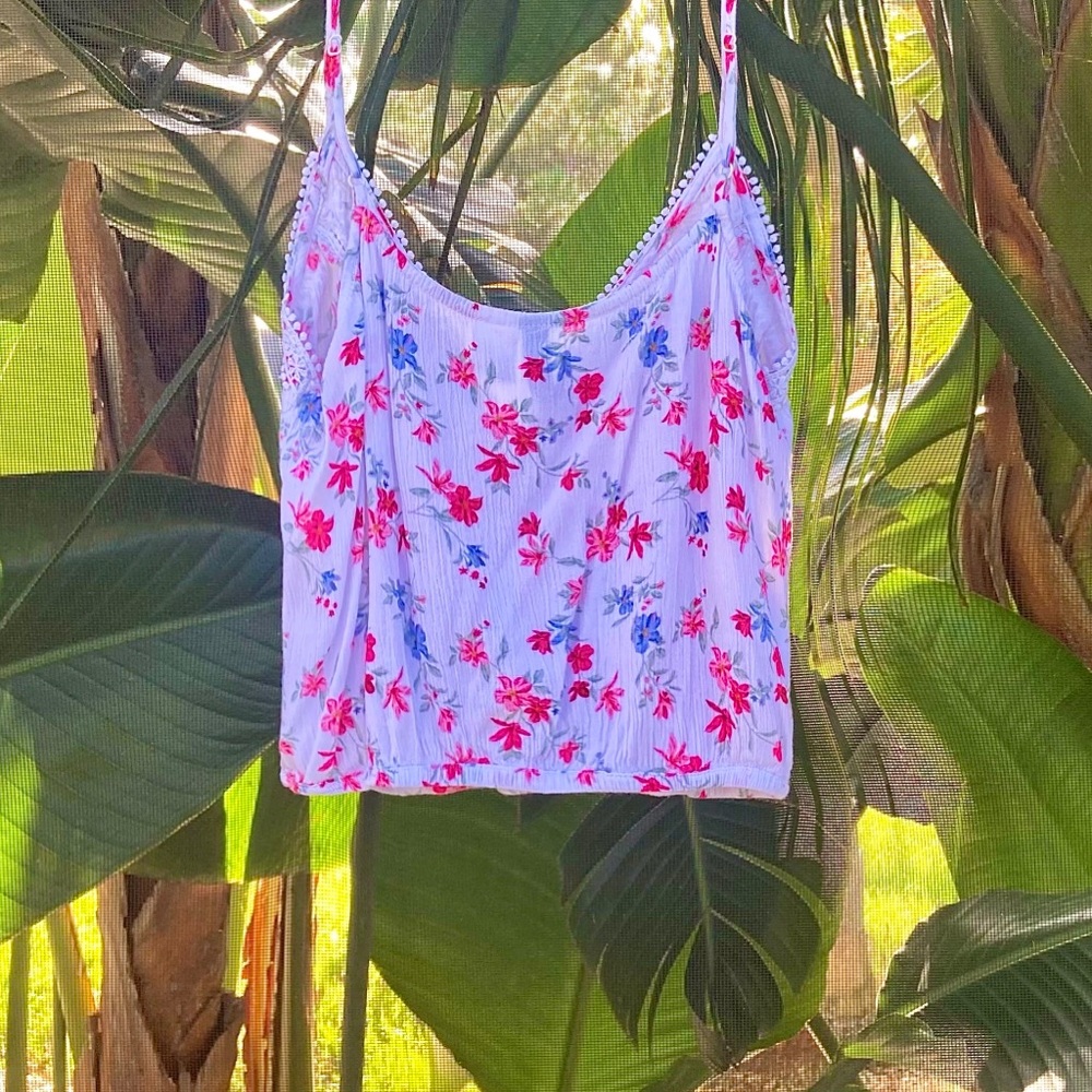 Colorful Floral Cami - Picture 3 of 4